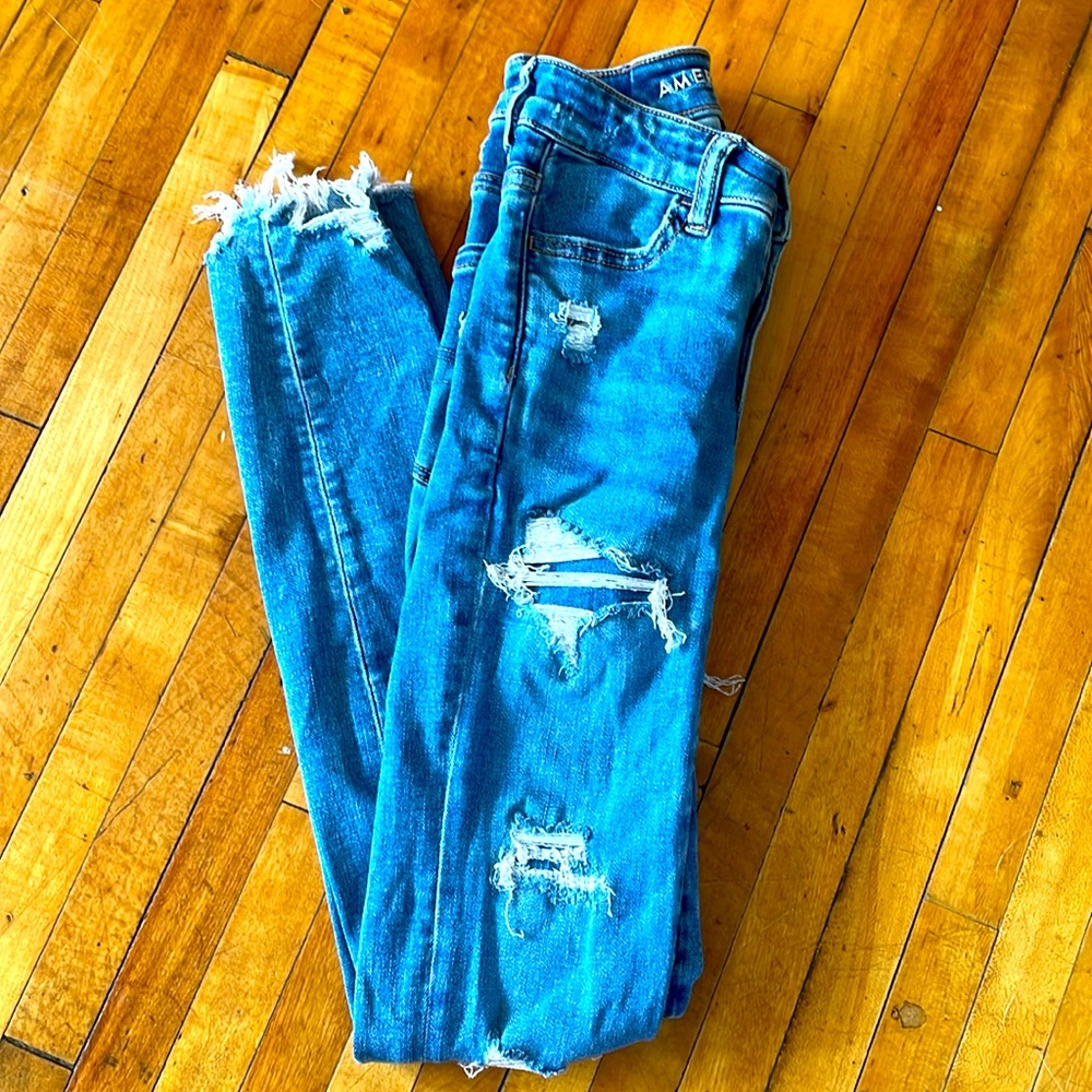 AE Hi-Rise Jegging, size 000